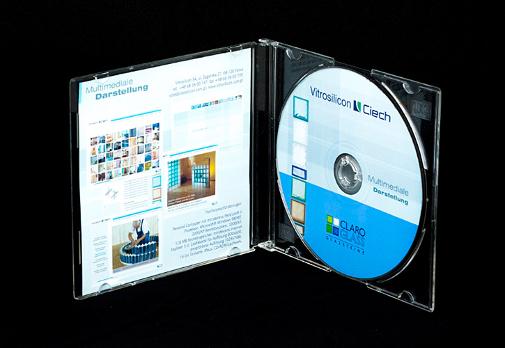 CD slim Box clear