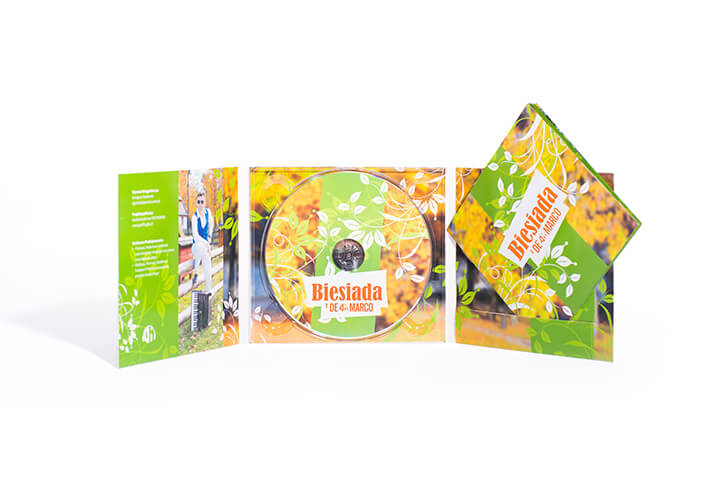 Digipack 6P z nacięciem na booklet